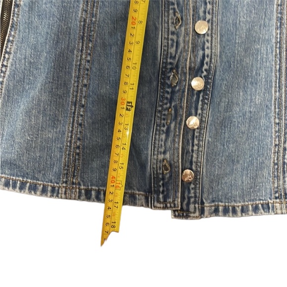 J Brand X Bella Freud denim miniskirt. Size 27 - Picture 11 of 12